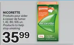 Brunet NICORETTE Produits pour aider à cesser de fumer offer