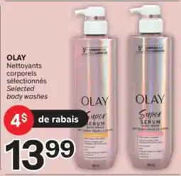 Brunet OLAY Nettoyants corporels sélectionnés offer