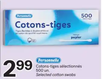 Brunet Personnelle Cotons-tiges sélectionnés offer