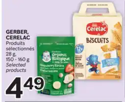 Brunet GERBER, CERELAC Produits sélectionnés offer
