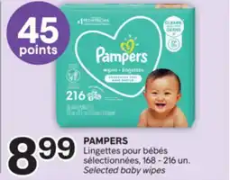 Brunet PAMPERS Lingettes pour bébés sélectionnées offer