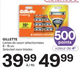 Brunet GILLETTE Lames de rasoir sélectionnées offer