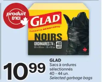 Brunet GLAD Sacs à ordures sélectionnés offer