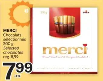 Brunet MERCI Chocolats sélectionnés offer