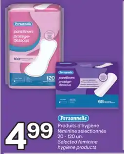 Brunet Personnelle Produits d'hygiène féminine sélectionnés offer