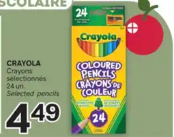 Brunet CRAYOLA Crayons sélectionnés offer
