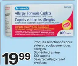Brunet Selected allergy relief products offer