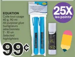 Brunet EQUATION All purpose glue Surligneurs sélectionnés offer