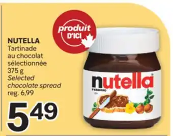 Brunet NUTELLA Tartinade au chocolat sélectionnée offer