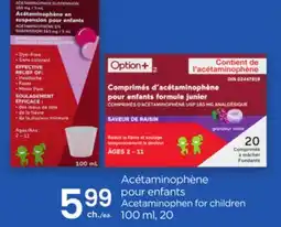 Proxim Acétaminophène pour enfants offer