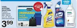 Brunet LYSOL, ATTITUDE, SELECTION Produits sélectionnés offer