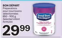 Brunet BON DÉPART Préparations pour nourrissons sélectionnées offer