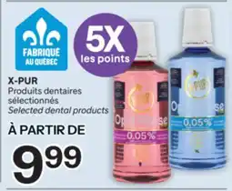 Brunet X-PUR Produits dentaires sélectionnés offer
