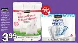 Brunet Selected paper towels 12=24 sheets Selected bathroom tissue offer