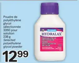Brunet Poudre de polyéthylène glycol sélectionnée 3350 pour solution offer
