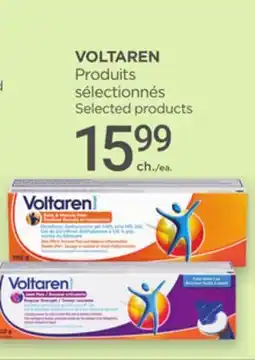 Proxim VOLTAREN Produits sélectionnés offer