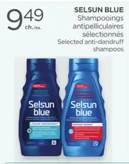 Proxim SELSUN BLUE Shampooings antipelliculaires sélectionnés offer