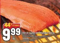 Marché Adonis filet de saumon de l'Atlantique frais | fresh Atlantic salmon fillet or Coho defrost or frozen offer