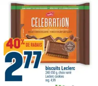 Marché Adonis BISCUITS LECLERC | LECLERC COOKIES offer
