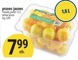 Marché Adonis PRUNES JAUNES | YELLOW PLUMS offer