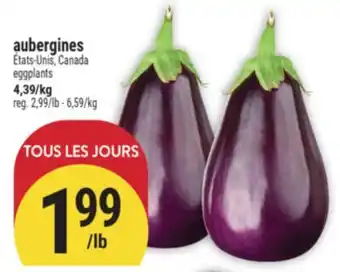 Marché Adonis AUBERGINES | EGGPLANTS offer