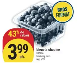 Marché Adonis BLEUETS CHOPINE | BLUEBERRY PINTS offer