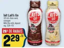 Marché Adonis LAIT LAIT'S GO | MILK 2GO MILK offer