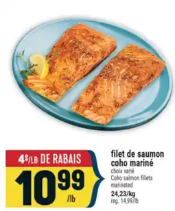 Marché Adonis FILET DE SAUMON COHO MARINÉ | COHO SALMON FILLETS MARINATED offer