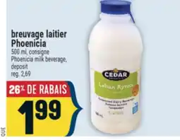 Marché Adonis BREUVAGE LAITIER PHOENICIA | PHOENICIA MILK BEVERAGE offer