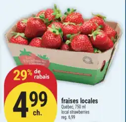 Marché Adonis FRAISES LOCALES | LOCAL STRAWBERRIES offer