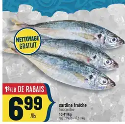 Marché Adonis SARDINE FRAÎCHE | FRESH SARDINE offer