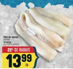 Marché Adonis FILET DE MORUE | COD FILLETS offer