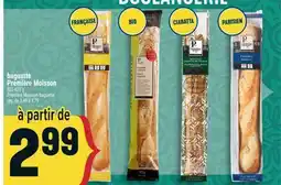 Marché Adonis BAGUETTE PREMIÈRE MOISSON | PREMIÈRE MOISSON BAGUETTE offer