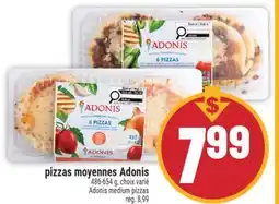Marché Adonis PIZZAS MOYENNES ADONIS | ADONIS MEDIUM PIZZAS offer