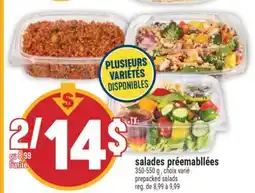 Marché Adonis SALADES PRÉEMABLLÉES | PREPACKED SALADS offer