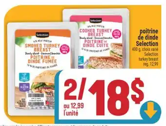 Marché Adonis poitrine de dinde Selection | Selection turkey breast offer