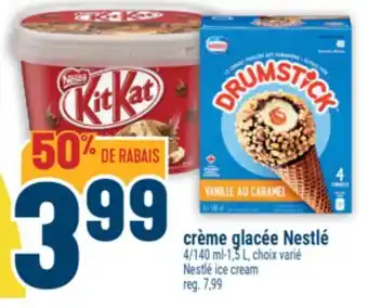 Marché Adonis CRÈME GLACÉE NESTLÉ | NESTLÉ ICE CREAM offer