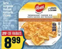 Marché Adonis TARTE SURGELÉE MAISON ÉPINARDS ELZYMI | ELZYMI HOMEMADE FROZEN PIE offer