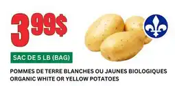 Marches Tau POMMES DE TERRE BLANCHES OU JAUNES BIOLOGIQUES offer