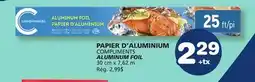 Marché Bonichoix COMPLIMENTS ALUMINUM FOIL offer