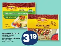 Marché Bonichoix OLD EL PASO TORTILLAS OR TACOS KIT offer