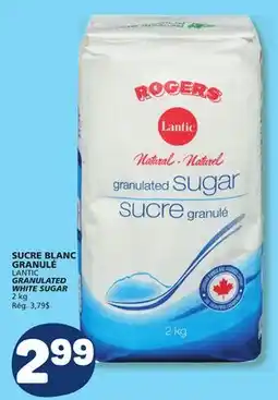 Marché Bonichoix LANTIC GRANULATED WHITE SUGAR offer