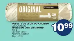 Marché Bonichoix ROSETTE DE LYON OU CHORIZO offer