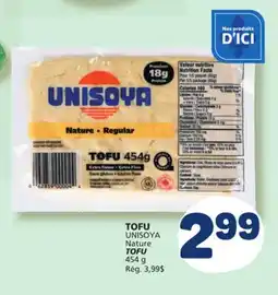 Marché Bonichoix UNISOYA TOFU offer