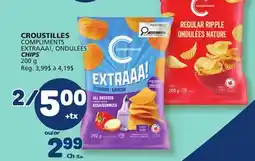 Marché Bonichoix COMPLIMENTS EXTRAAA!, ONDULÉES CHIPS offer