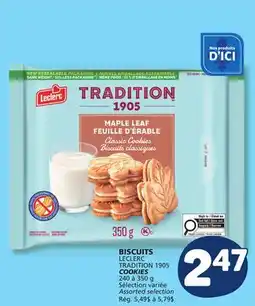 Marché Bonichoix LECLERC TRADITION 1905 COOKIES offer