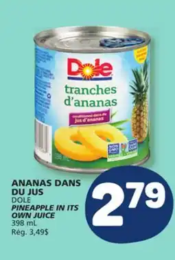 Marché Bonichoix PINEAPPLE IN ITS OWN JUICE offer