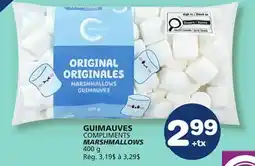 Marché Bonichoix COMPLIMENTS MARSHMALLOWS offer
