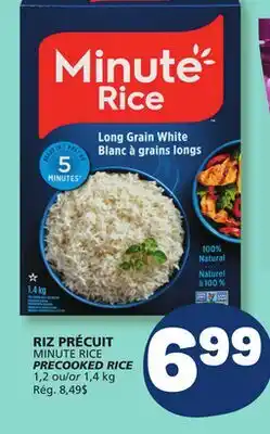 Marché Bonichoix MINUTE RICE PRECOOKED RICE offer