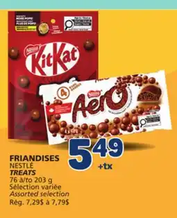 Marché Bonichoix NESTLÉ TREATS offer